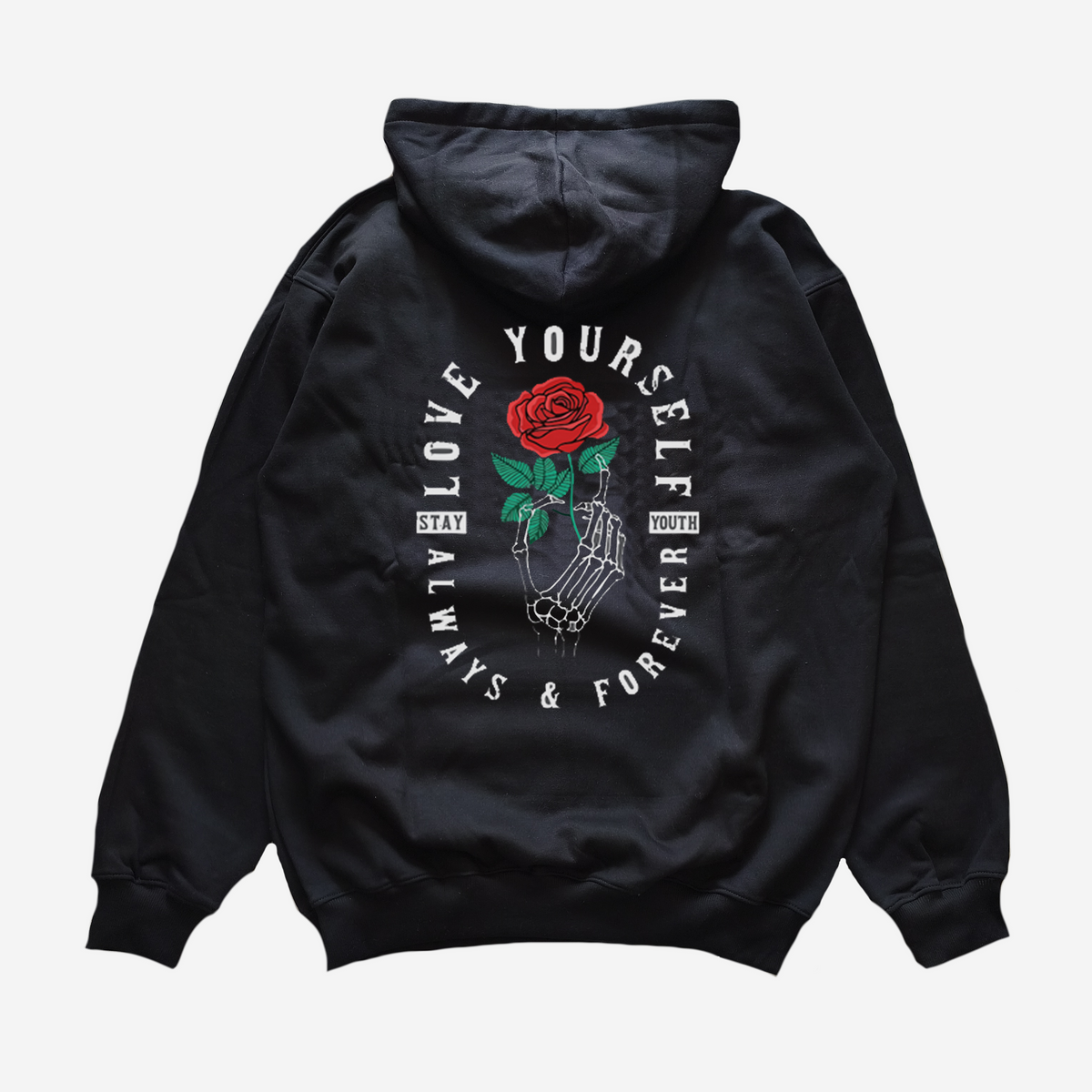 Polera Trust No One Roses