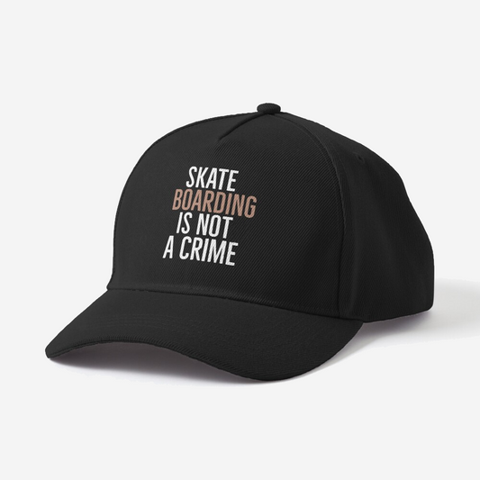 Gorra Sk8boarding is not a Crime Strapback
